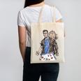 Dungeon Crawler Carl Sketchbook Princess Donut And Carl Book Canvas Tote Bag
