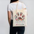 Easily Distracted By Dogs And Books Reading Canvas Tote Bag