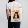 Educated Latina Graduation Day Grad Si Se Pudo Class Of 2024 Canvas Tote Bag