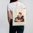 Elizabeth I Reading A Book Canvas Tote Bag