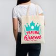EMT Trauma Queen Paramedic Student T-Shirt Graduation Canvas Tote Bag