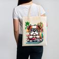 English Bulldog Reading a Book Dog Canvas Tote Bag