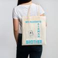 My Favorite Airman Calls Me Brother Airman Graduation Premium Tri-Blend Canvas Tote Bag