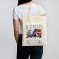 My Favorite Airman Calls Me Nana Air Force Graduation Nana Canvas Tote Bag