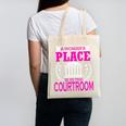 Female Lawyer Women Law Student Graduation Bar Exam Canvas Tote Bag