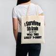 Fifth 5th Grade Graduation Shirt Child Graduate Education Canvas Tote Bag