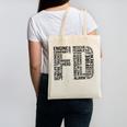 Fire Academy Graduation T-Shirt Firefighter Support Tee Canvas Tote Bag