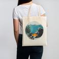 Fish Bowl Frutiger Aero Y2K Retro Vibes Canvas Tote Bag