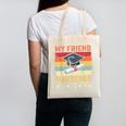 My Friend Mastered It Master's Degree Graduation Vintage Canvas Tote Bag