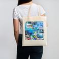 Frutiger Aero Retro Vibes Premium Tri-Blend Canvas Tote Bag