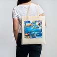 Frutiger Aero Retro Vibes Y2K Retro Grunge Canvas Tote Bag