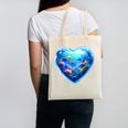 Frutiger Aero Y2K Heart Canvas Tote Bag Frutiger Aero Y2K Heart Canvas Tote Bag