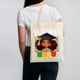 Future HBCU Grad Afro Girl College Graduation Kids Canvas Tote Bag