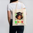 Future HBCU Grad Girl Kids Graduation HBCU College Canvas Tote Bag