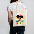 Future HBCU Grad Graduate Afro Girl College Graduation Canvas Tote Bag
