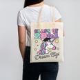 Girls Class Of 2041 Magical Unicorn Graduation Cap Canvas Tote Bag
