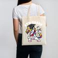 Girls Dabbing Unicorn 6th Sixth Grade Nailed It Graduation Canvas Tote Bag
