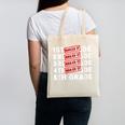 Goodbye 4th Grade Graduation Last Day School Hello 5th Grade Canvas Tote Bag