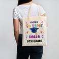 Goodbye 5th Grade Graduation 2025 6th Grade Graduate Kids Canvas Tote Bag