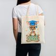 Graduate Kangaroo Class Of 2025 Kids Graduation Canvas Tote Bag