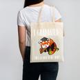 I Graduated Can I Go Back To Bed Sleepy Red Panda Graduation Canvas Tote Bag