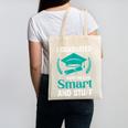 I Graduated Smart Graduation Student College University Canvas Tote Bag