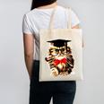 Graduation Cat Class Of 2023 Canvas Tote Bag