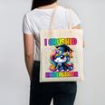 Graduation I Crushed Kindergarten Unicorn Girls Grad Magical Canvas Tote Bag