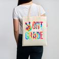 Graduation Peace Sign Out Eighth Grade Tie Dye Hippie Canvas Tote Bag
