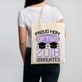 Graduation Shirt For Mom Of Twins Proud Mom Twins Tee Canvas Tote Bag