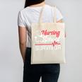 Graduation Shirt For Nurses Nursing School Survivor Tee Canvas Tote Bag