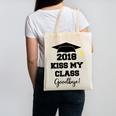 GraduationShirt Kiss My Class 2018 Goodbye Canvas Tote Bag
