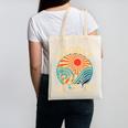 Groovy Like The 70s Aesthetic Nostalgia 1970's Retro Canvas Tote Bag