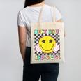 Groovy Next Stop 2nd Grade 1st Grade Graduation 2025 Canvas Tote Bag