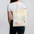 Hello Middle School Graduation Elementary School T-Shirt Canvas Tote Bag