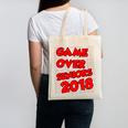 High School Graduation Tshirt Game Over Senior Class Of 2018 Canvas Tote Bag