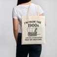 I'm From The 1900s And Yes It's Definitely Past By Bedtime Canvas Tote Bag