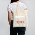 I'm A Millennial Introvert True Crime Podcast Fan Men Women Canvas Tote Bag I'm A Millennial Introvert True Crime Podcast Fan Men Women Canvas Tote Bag