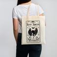 Introvert Apparel Emporium Mothman Tarot Card Antisocial Butterfly Cryptozoologist -Adults Grey Canvas Tote Bag