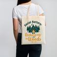 Introvert Camping Social Battery Recharging In The Woods Canvas Tote Bag Introvert Camping Social Battery Recharging In The Woods Canvas Tote Bag