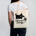 Introvert Energy Cat Love Cat Meme Canvas Tote Bag Introvert Energy Cat Love Cat Meme Canvas Tote Bag