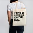 Introverted Bookworm Books Introvert Canvas Tote Bag Introverted Bookworm Books Introvert Canvas Tote Bag
