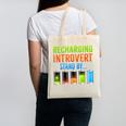 Introverted Recharging Introvert Saying Sarcasm Canvas Tote Bag Introverted Recharging Introvert Saying Sarcasm Canvas Tote Bag