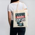 Introverted But Willing Discuss Skincare Canvas Tote Bag