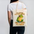 Introverts Thats What Im Doing Just Pretends Canvas Tote Bag