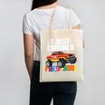 I Just Crushed Preschool Monster Truck Graduation Canvas Tote Bag