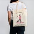 I Just Want To Be Alone With My Dog For Introvert Dog Mom Canvas Tote Bag I Just Want To Be Alone With My Dog For Introvert Dog Mom Canvas Tote Bag