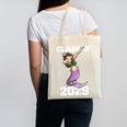 Kids Class Of 2029 Shirt Graduation Dabbing Mermaid Shirt Canvas Tote Bag