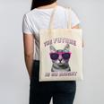 Kids Cool Future Is Bright Kids Graduation Or Birthday Canvas Tote Bag