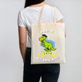 Kids Dinosaur Pre-K Graduation TShirt Kids Preschool Graduation Canvas Tote Bag